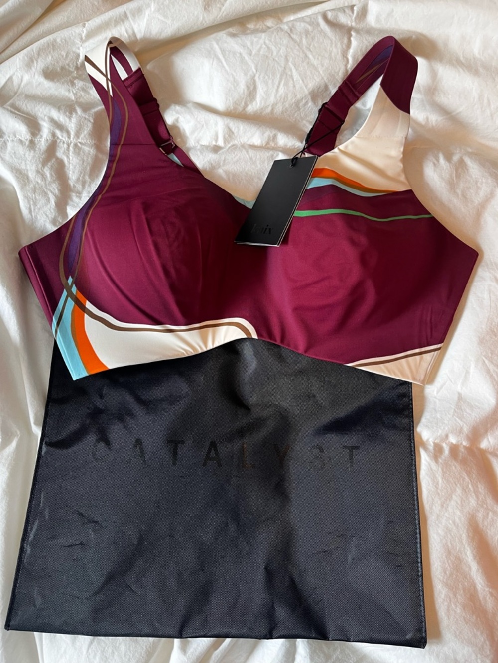 NWT KNIX Catalyst Workout Bra Size 5 - Picture 7 of 8